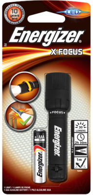Фонарь Energizer X-Focus Led / E300669500 (1AAA)