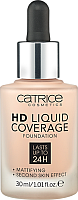 Тональный крем Catrice HD Liquid Coverage тон 010 (30мл) - 