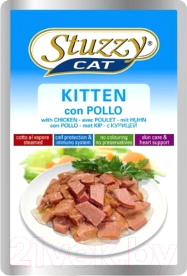 

Корм для кошек Stuzzy, Kitten с курицей