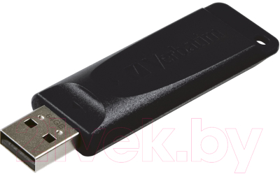 Usb flash накопитель Verbatim Store 'n' Go Slider 64GB / 98698 (черный)