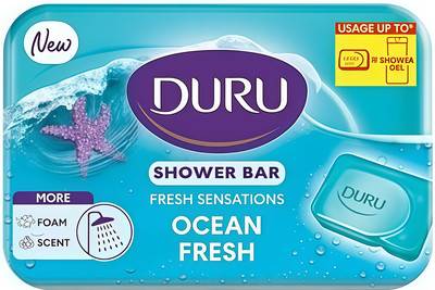 

Мыло твердое, Fresh Sensations Для душа Свежесть океана