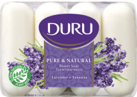 Набор мыла Duru Pure & Natural Лаванда (4x85г) - 