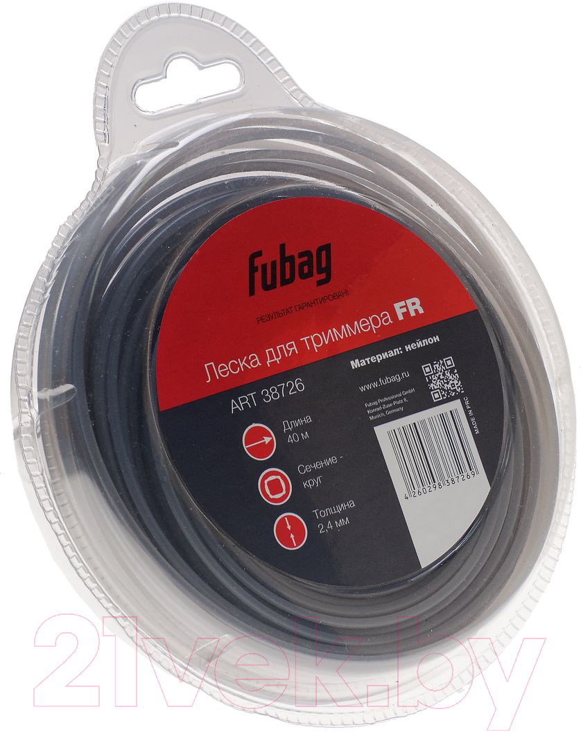 Леска для триммера Fubag 38726