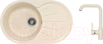 

Мойка кухонная Gerhans, A02 + смеситель KK4698-20