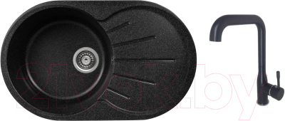 

Мойка кухонная Gerhans, A02 + смеситель KK4698-22