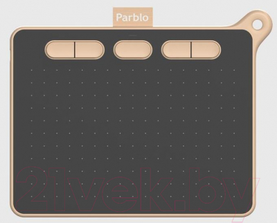 Графический планшет Parblo Ninos S (розовый)