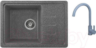 

Мойка кухонная Gerhans, B15 + смеситель KK4299-24