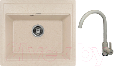 

Мойка кухонная Gerhans, A12 + смеситель KK4299-20