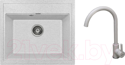 

Мойка кухонная Gerhans, A12 + смеситель KK4299-19