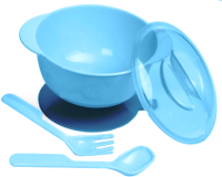 Набор посуды для кормления Sun Delight 33043 (синий) - 