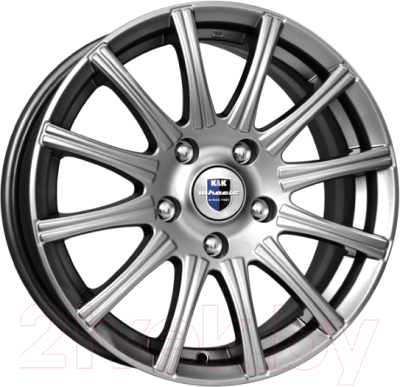 

Литой диск K&K, Сиеста 15x6" 4x114.3мм DIA 67.1мм ET 46мм Дарк платинум