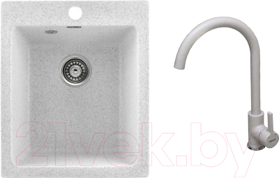 

Мойка кухонная Gerhans, A10 + смеситель KK4299-19