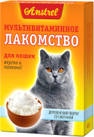 

Лакомство для кошек Amstrel, Деревенский творог со сметаной / 254001278