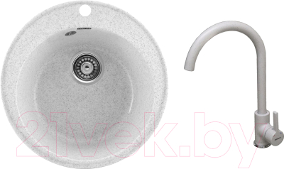 

Мойка кухонная Gerhans, A05 + смеситель KK4299-19