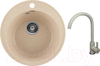 

Мойка кухонная Gerhans, A05 + смеситель KK4299-20