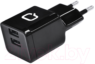 

Зарядное устройство сетевое Qumo, Черный, Energy 2USB 2.1A + Apple Cable / 20780