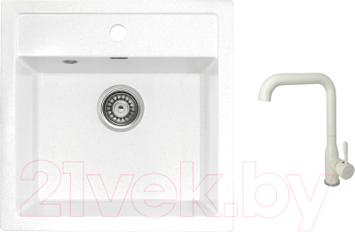

Мойка кухонная Gerhans, A11 + смеситель KK4698-18