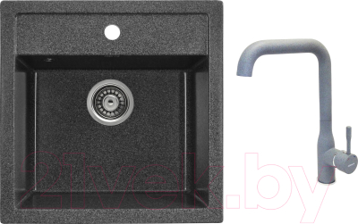

Мойка кухонная Gerhans, A11 + смеситель KK4698-24