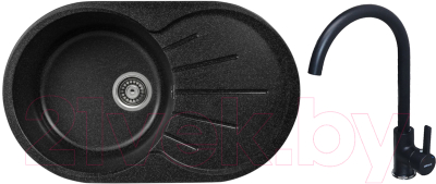 

Мойка кухонная Gerhans, A02 + смеситель KK4299-22