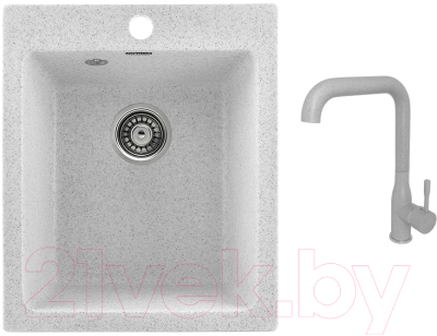 

Мойка кухонная Gerhans, A10 + смеситель KK4698-19