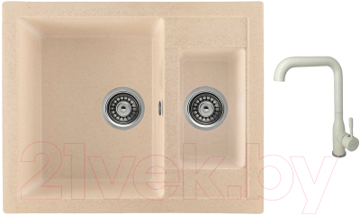 

Мойка кухонная Gerhans, C01 + смеситель KK4698-20