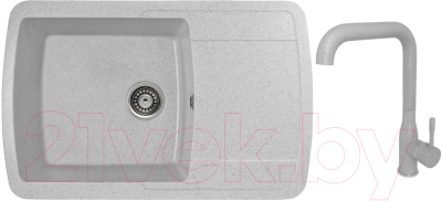 

Мойка кухонная Gerhans, B29 + смеситель KK4698-19