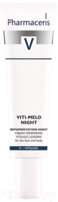 

Крем для лица Pharmaceris, V Viti-Melo Night репигментирующий ночной с витилиго