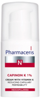 Крем для лица Pharmaceris N Capinon K 1% с витамином К (30мл) - 