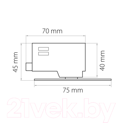 Адаптер для шинопровода Lightstar Asta 594060