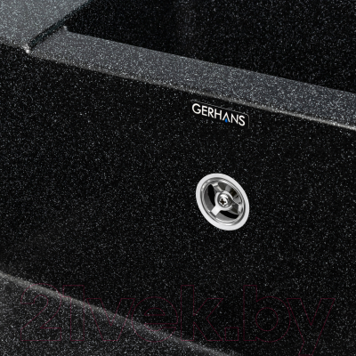 Комплект сантехники Gerhans C10 + смеситель KK4055-3-22 (черный)