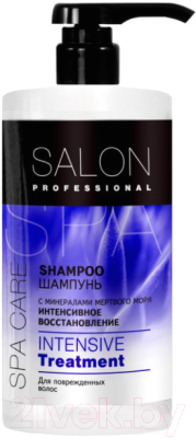 Шампунь для волос Salon Professional Spa интенсивное восстановление (1л)