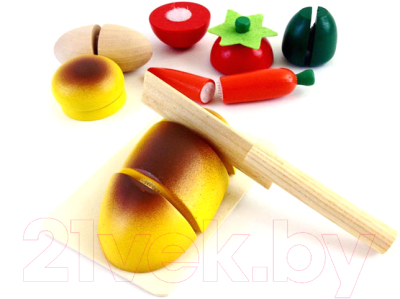 

Набор игрушечных продуктов Лесная сказка, Готовим завтрак