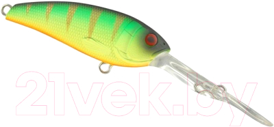 

Воблер SPRO, Gomen Shad 60 Mat Fire Tiger / 004810-00310