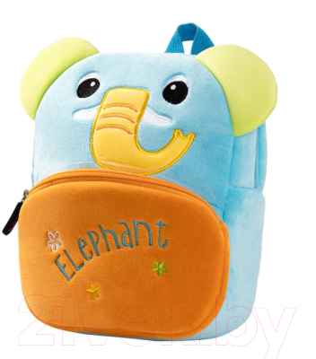 Детский рюкзак Sun Eight Слон / SE-sp007-03 (голубой/оранжевый)