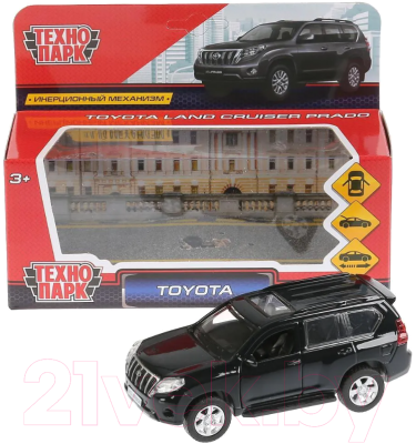 Автомобиль игрушечный Технопарк Toyota Prado / PRADO-BK