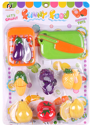 Набор игрушечных продуктов Darvish Фрукты , овощи / DV-T-1051