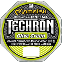 

Леска плетеная KAMATSU, Techron Olive Green 0.18мм 10м / 259010018