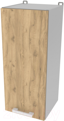 Шкаф навесной для кухни Интерлиния Компо ВШ30-720-1дв (дуб золотой)