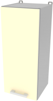 Шкаф навесной для кухни Интерлиния Компо ВШ30-720-1дв (ваниль) - 
