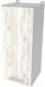 Шкаф навесной для кухни Интерлиния Компо ВШ30-720-1дв (дуб белый) - 