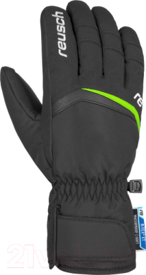 Перчатки лыжные Reusch Balin R-Tex XT / 4801265 0716 (р-р 9.5, Black/Neon Green)