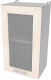 Шкаф навесной для кухни Интерлиния Компо ВШ40ст-720-1дв (вудлайн кремовый) - 