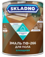 Эмаль Skladno ПФ-266 (1.8кг, желто-коричневый) - 