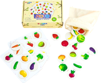 

Развивающая игра RadugaKids, Лото. Фрукты-Овощи / РК1197