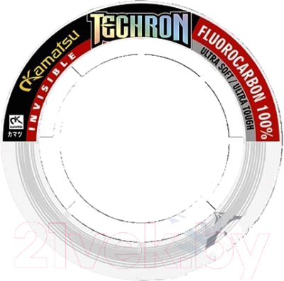 Леска флюорокарбоновая KAMATSU Techron Fluorocarbon 0.41мм 10м / 296020041