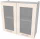 Шкаф навесной для кухни Интерлиния Компо ВШ80ст-720-2дв (вудлайн кремовый) - 