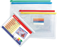 

Папка для бумаг Erich Krause, PVC Zip Pocket A5 / 2937