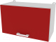 Шкаф под вытяжку Интерлиния Компо ВШГ 60-360 (красный) - 