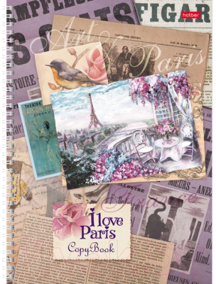 

Тетрадь Hatber, I love Paris / 80Тт4В1гр-16970