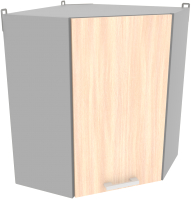 Шкаф навесной для кухни Интерлиния Компо ВШУ-720 (дуб молочный) - 